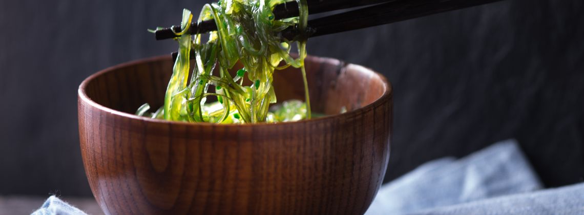 Salade japonaise vegan de chuka.