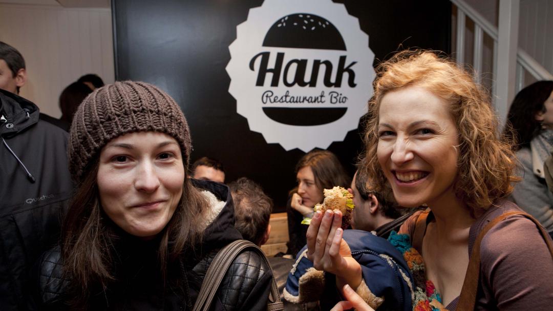 Hank restaurant vegan à Paris.