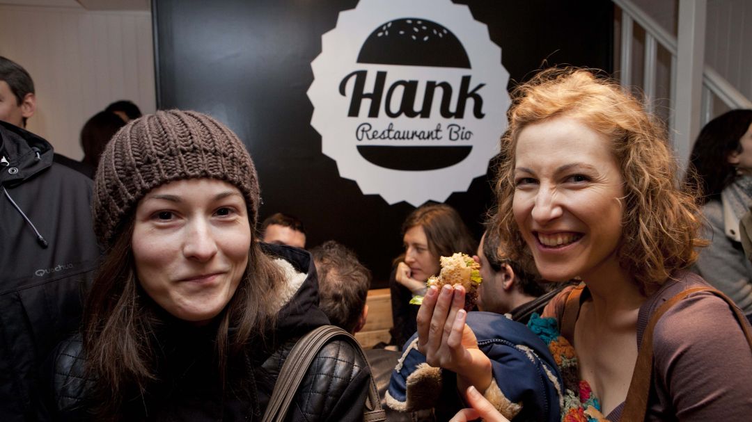 Hank restaurant vegan à Paris.