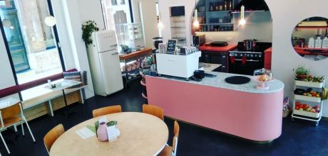 Restaurant vegan à Anvers en Belgique.