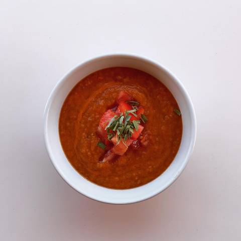 Gaspacho tomate estragon