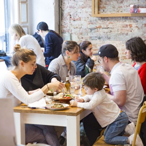 Ima cantine, restaurant vegan quai Valmy, Paris.