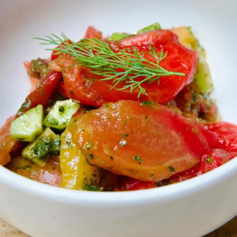 Salade de légumes de saison