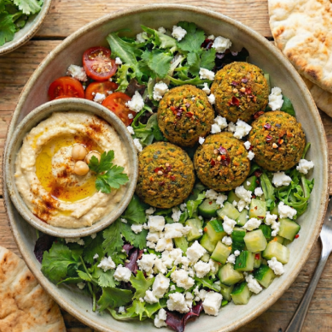 Bowl Falafel Pimenté